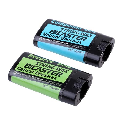 BICASTER Archery String Wax Bowstring Pure Natural Beeswax Handmade (for Recurve Bow)