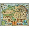 Cavallini 1000 Piece Puzzle, Map of San Francisco (PZL/SFMAP)