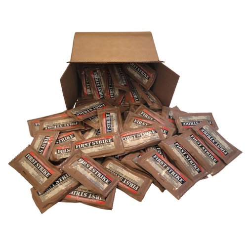 First Strike Energy Bars, Full Size (2.3 oz.) Vitamin Fortified Nutritious Energy Bars - Authentic USGI MRE Dessert component available in 6, 12, 24, 48 and 100 Packs (6, Apple Cinnamon)