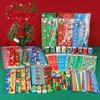 Christmas School Stationery Party Favors 28 Pack with Christmas Pencils Rulers Erasers Stickers Christmas Goodie Bags for Kids, Christmas Classroom Gifts Students Bulk Prizes Reward Holiday Gifts