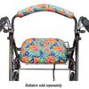 Top Glides Universal Rollator Walker Seat and Backrest Covers (Island)