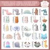 25 Pcs Catnip Toys Cat Chew Toy Interactive Catnip Filled Kitten Toys Soft Cotton Cat Toys for Cats Kitten, Assorted Cat Teething Chew Toys Indoor Pet Supplies (Lovely)