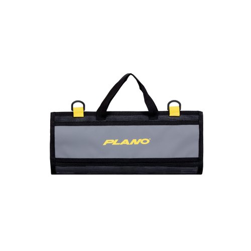 Plano Z-Series Lure Wrap, Gray and Black with Clear Compartments, Waterproof Pack-and-Roll Storage for Fishing Lures, Bait, & Terminal Tackle, MOLLE Attachments
