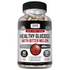 Kaya Naturals Healthy Gluco with Bittermelon Supplement | Support Healthy Levels and Function, 20 Herbs Vitamins and Minerals, Alpha Lipoic Acide, Cinnamon, Vitamin C & E, Non-GMO (60 Count)