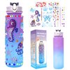 Valentines Gifts for Girls, Decorate Your Own Water Bottle Kits for Girls Age 4-5-6-7-8-9-10-12, Girl Birthday Gifts, Valentines Day Gifts for Kids, Fun DIY Arts and Crafts Gifts Toys for Girls Teens