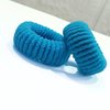 Fashionable Elastic Hair Band Made of Quality Cotton and No Crease Hair Tie/Perfect Suitable for Ponytail Holder for Women Pack of 2 (design 2)