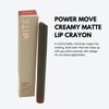Bite Beauty Power Move Cream Matte Lip Crayon Red Velvet, 0.05 Ounce