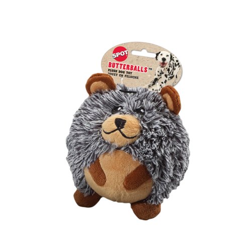 Ethical Pet Butterballs Dog Toy, 4-Inch, Forest, Assorted for All Breed Sizes