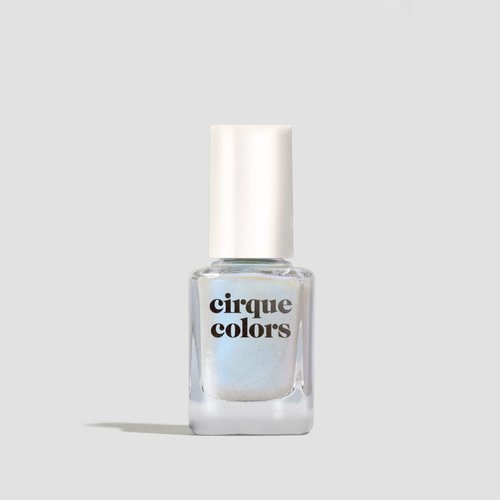 Cirque Colors Shimmer Holographic Sparkle Nail Polish - 0.37 fl. oz. (11 ml) - Vegan, Cruelty-Free, Non-Toxic Formula (Mystic Moonstone)