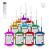Halloween Blood Bags: 10pcs Blood Bags for Drinks, IV Bags for Halloween Party decorations, Blood Bags for Halloween, Vampire Themed Parties and Masquerade, Nurse Graduation Party Props