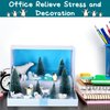 Glimin Polar Animals School Projects Set Diorama Supplies Kit Figurine Toys Model Diorama Project Set Educational Toys Birthday Gifts Decorations