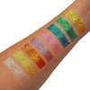 Iridescent Fine Face & Body Glitter Gel by Moon Glitter - 0.40fl oz - Set of 8 - Glitter Face Paint