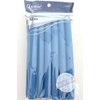 Annie Soft Twist Rollers 7" 12 pcs Blue, Perfect for styling your hair, perm, rods, long hair, curly hair, for all hair types