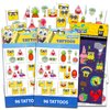 Spongebob Squarepants Temporary Tattoo Set for Kids - Spongebob Party Favors Bundle with 192 Temporary Tattoos For Goodie Bags Plus Bonus Spongebob Stickers (Spongebob Party Supplies)