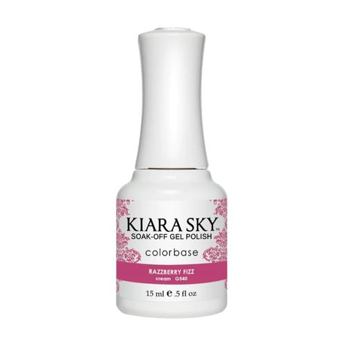 Kiara Sky Professional Nails LED UV Soak Off Gel Polish - Razzberry Fizz G540