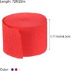 3 Rolls Patriotic Decorations Crepe Paper Streamers, 4th of July Streamers, Red White Blue Hanging Party Decoration, Crepe Paper for Independence Day Memorial