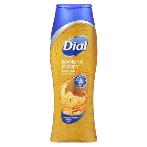 Dial Body Wash Manuka Honey 16 Ounce Enriching (473ml) (Pack of 2)