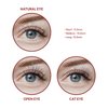iENVY False Eyelashes Deep C Curl Individual Lashes Natural Finish Eyelash (Long)