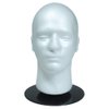 Male MANNEQUIN head with holder base display wig hat glasses