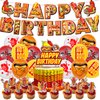 Hot Dog Party Decorations Hot Dog Birthday Themed Party Supplies for Adults and Kids