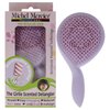 Michel Mercier The Girlie Scented Detangler Brush - Painless Kids Hair Brush for Healthy, Shiny Hair - Normal Hair - Marshmallow - Purple - 1 pc
