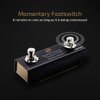 Hotone Dual Footswitch Pedal Momentary 2-Way Pedal Foot Switch Controller Ampero Switch 6.35 mm