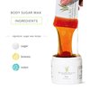 Sugar Me Smooth Body Sugar Wax Kit – Gentle On Skin And Less Painful Hair Removal In A Simple System, No Strips, No Heat, Water Soluble All-Natural Solution For All Skin & Hair Types