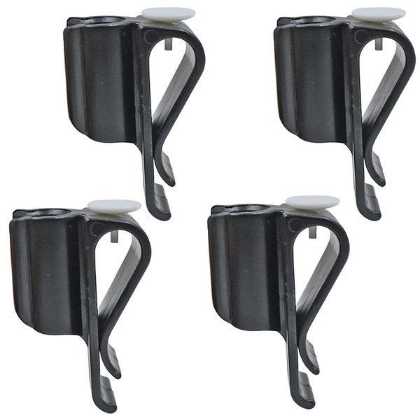 4 Pack Golf Putter Clip Golf Bag Clip on Putter Clamp Holder Golf Putter Clip Organizer Ball Marker