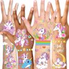 Konsait 4 Sheets Temporary Tattoos for Kids, 98 Styles | Party Favors, Kids Temporary Tattoos, Kids Party Accessories Goodie Bag Fillers Stuffers