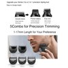 Trimmer Head for Braun Series 3, 5 Piece Guide Comb Trimming Set, Electric Shaver Beard Trimmer Head, Replacement Trimming Head for Braun 3