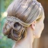 EVER FAITH 1920 Style Bridal Hair Accessories Art Deco Austrian Crystal Wedding Hair Comb for Women Clear Silver-Tone