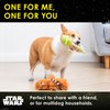 Star Wars for Pets 2piece Multipack Dog Toys, YODA and Chewbacca Bobo Style Dog Toys | Star Wars Plush Toys Fabric Plush Dog Toy, Squeaky Star Wars Plush Toys for All Dogs