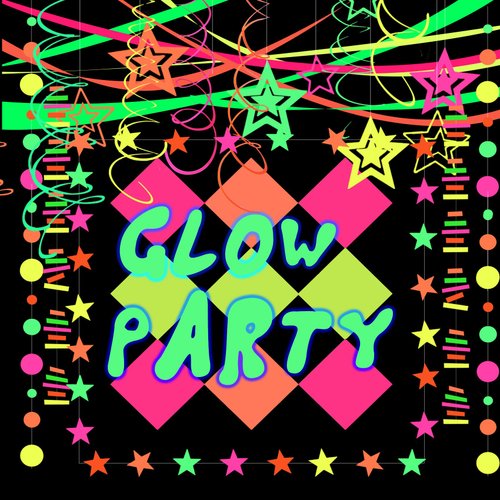 508ft UV Neon Paper Garland Crepe Streamers Glow in The Dark Party Supplies Garland Neon Party Decorations Streamers for Blacklight Reactive Fluorescent Wedding Birthday Party Decorations