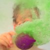 Baff Bombz Magic Brush from Zimpli Kids, 4 x Bath Bombs, Magically Paint Your Bath Water, Creative Bath Toy for Children, Birthday Gifts for Boys & Girls, Pocket Money Toy, Moisturising Bath Fizzers