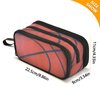 Kcldeci Closeup Basketball Texture Pencil Case, Big Capacity Pencil Pen Case Pencil Bag Pouch Holder Box For Middle/High School Office College Adult Girl and Boy