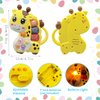 Baby Music Toys 12-18 Months, Animal Baby Piano Musical Light Infant Toys Toddlers Early Education Birthday Gift for 1 2 Year Old Girls Boys (Giraffe)