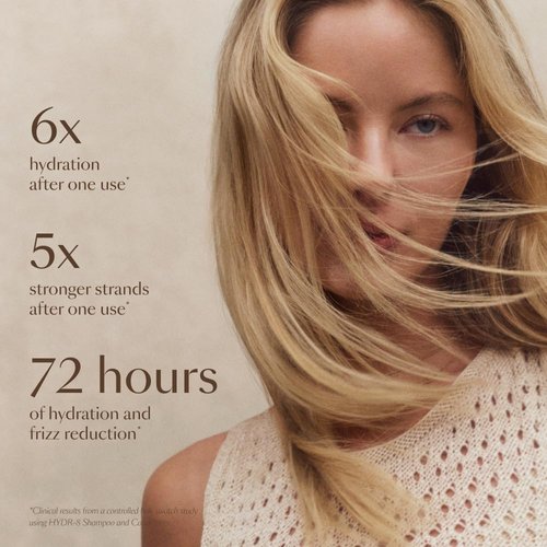 VEGAMOUR HYDR-8 Hydrate and Repair Conditioner - Hydrating Conditioner with Marula Oil, Moringa Oil, Ceramides & Biotin, Natural Conditioner for Dry Hair