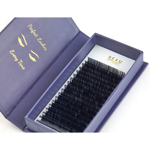 Volume Lash Extensions 0.05mm C Curl 11mm Tray - Semi Permanent Professional Individual Russian Volume Faux Mink Lash Extensions - Single Individual Eyelashes For Lash Tech Salon Supplies