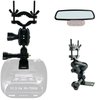 AccessoryBasics Rearview Mirror Stem Radar Detector Mount for Uniden R1 R3 R7 R8 DFR2 DFR3 DFR4 DFR5 DFR6 DFR7 DFR8 DFR9 Radar Detector (Require at least 1" Clear Stem Space to install)