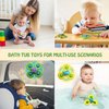 3PCS Suction Cup Spinner Toys for 3 Year Old Baby Boy,Novelty Spinning Tops Bath Toys for Toddlers Kids Age 3 Sensory Baby Toys Girl Boy Birthday Gift (Ocean 3PCS)