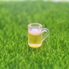 Toddmomy 20Pcs Mini Beer Mug Shot Glasses Mini Resin Beer Cups Tiny Shot Mug Landscape Beer Mug Decoration Mini Glasses Miniature Accessory for Dollhouse