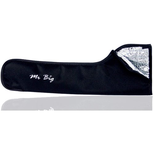 Mr Big Extra Heat Resistant Travel Pouch, No More Cooling Down Your Iron on The Go, Extra Long 12". Fits Any Barrel 1.25 Inches or Thinner.