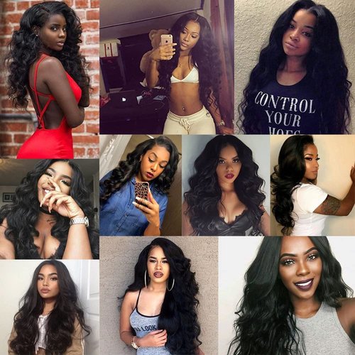 24 26 28 Inch Body Wave Human Hair Bundles Brazilian Human Hair Bundles Unprocessed 8A Grade Virgin Remy Hair 3 Bundles Body Wave Bundles Human Hair Extensions for Women