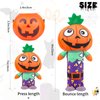 Funny Halloween Mummy Plush Gift Toys Interactive Scare Plush Toys That Bounce Out of Halloween Candy Boxes Halloween Party Favorite for Kids Toddlers Teens and Adults
