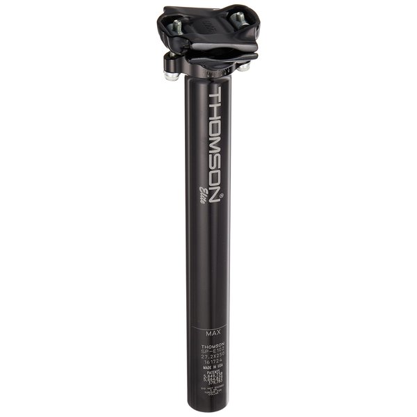 Thomson Elite Bicycle Seatpost (Straight, 27.2X330mm, Black)