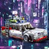 HI-REEKE Buster ECTO-1 Building Kit for Adult, Ghost Speed Champion Car Creator Building Blocks Toy Set Creator-605PCS