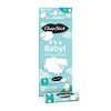 Chapstick Party Favor Lip Balm Gift Pack It's a Baby 10 sticks 0.15 oz each, Cream White