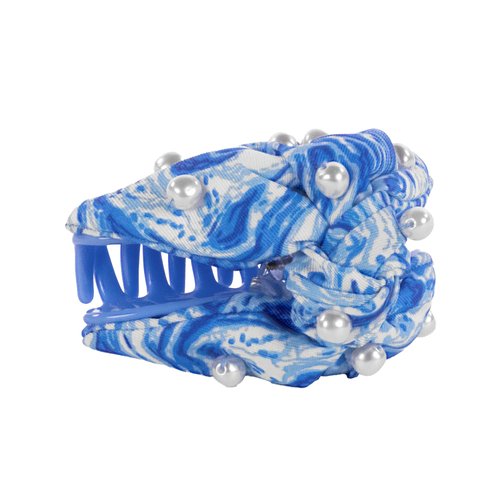 Lilly Pulitzer Colorful Hair Clip Claw, Twist Knot Clip for Fine Thick Curly or Straight Hair, Me...