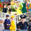 Metemot 9Pcs Police Toys, Police Costume Accessories for Kids, Cop Costume Accessories, Toy Handcuffs, Police hat, Police Officer Costumes Gear for Kids, Halloween for Kids Boys Girls