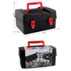 3T6B Bey Battling Top Storage Case, 12 pcs Burst Tops Storage Case Spinning Top and Launcher Set Storage Box for Children